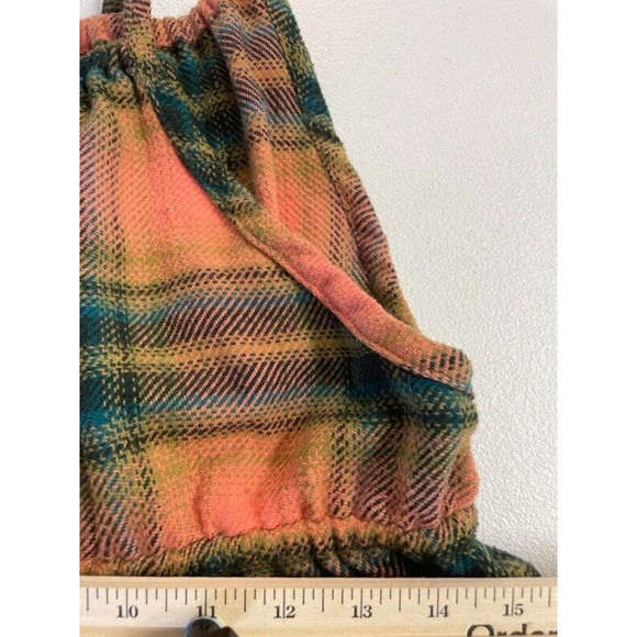 Urban Outfitters Jumpsuit Womens Small Kiera Plaid Out From Under Fall Autumn S - Picture 7 of 8